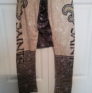Brand new New Orleans Saints women stretchy leggings size 4XL
